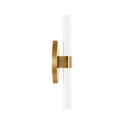 Visual Comfort SLW1082 Silas 10" Tall LED Wall Sconce - Burnished Brass