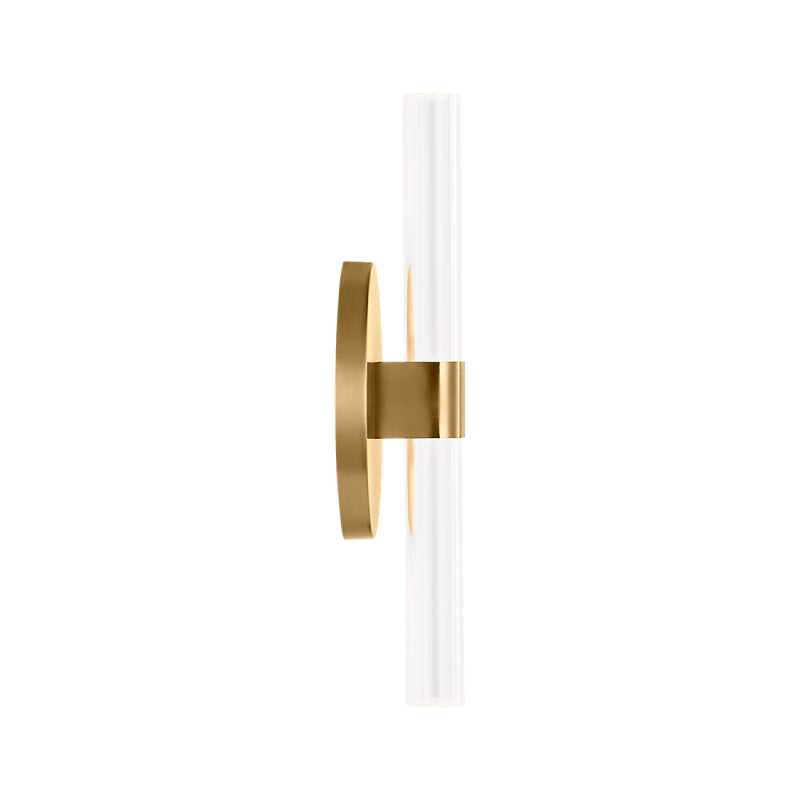 Visual Comfort SLW1082 Silas 10" Tall LED Wall Sconce - Burnished Brass