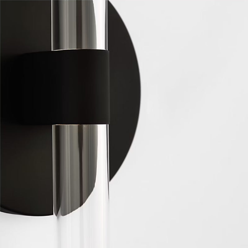 Visual Comfort SLW1082 Silas 10" Tall LED Wall Sconce - Midnight Black
