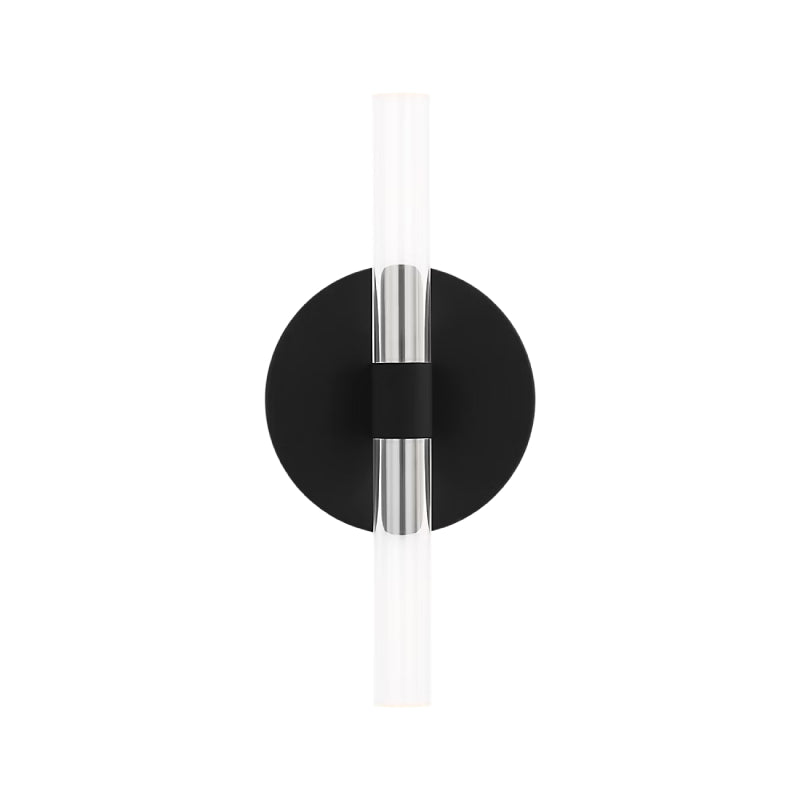 Visual Comfort SLW1082 Silas 10" Tall LED Wall Sconce - Midnight Black