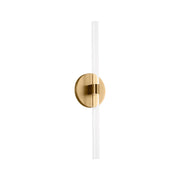 Visual Comfort SLW1092 Silas 18" Tall LED Wall Sconce - Burnished Brass