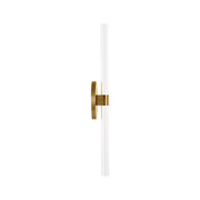 Visual Comfort SLW1092 Silas 18" Tall LED Wall Sconce - Burnished Brass