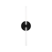 Visual Comfort SLW1092 Silas 18" Tall LED Wall Sconce - Midnight Black