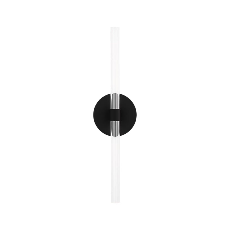 Visual Comfort SLW1092 Silas 18" Tall LED Wall Sconce - Midnight Black