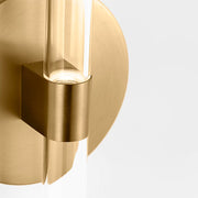 Visual Comfort SLW1102 Silas 24" Tall LED Wall Sconce - Burnished Brass