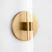 Visual Comfort SLW1102 Silas 24" Tall LED Wall Sconce - Burnished Brass