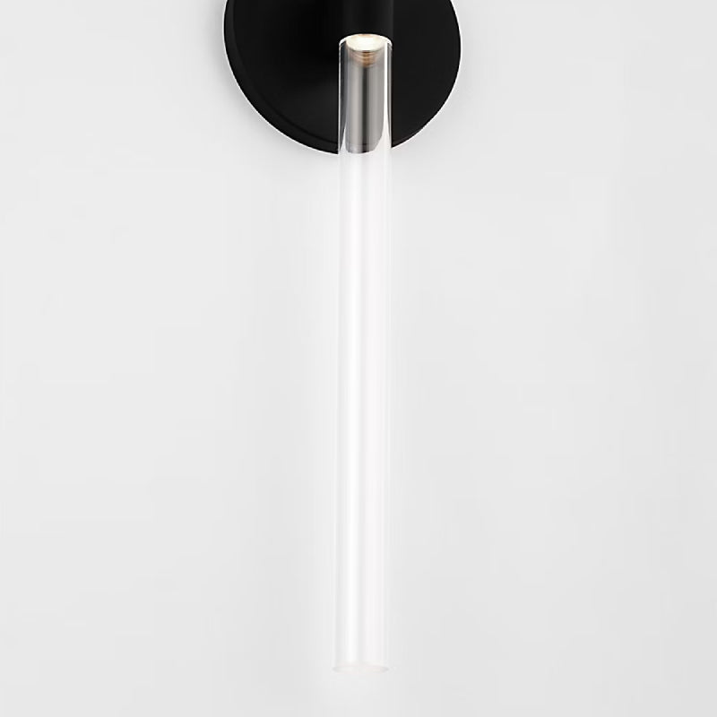 Visual Comfort SLW1102 Silas 24" Tall LED Wall Sconce - Midnight Black