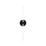 Visual Comfort SLW1102 Silas 24" Tall LED Wall Sconce - Midnight Black