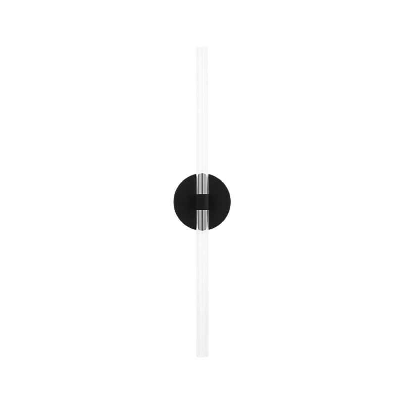 Visual Comfort SLW1102 Silas 24" Tall LED Wall Sconce - Midnight Black
