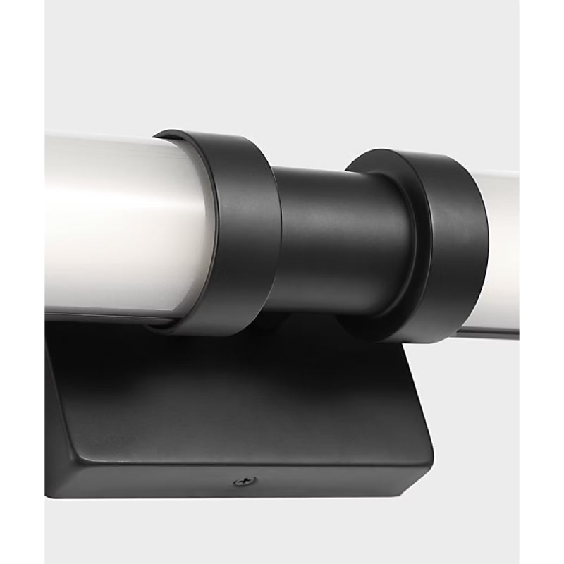 Visual Comfort 4704093SCS Kiel 2-lt 48" LED Bath Light - Midnight Black