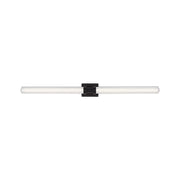 Visual Comfort 4704093SCS Kiel 2-lt 48" LED Bath Light - Midnight Black