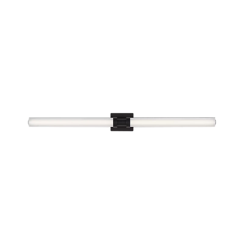 Visual Comfort 4704093SCS Kiel 2-lt 48" LED Bath Light - Midnight Black