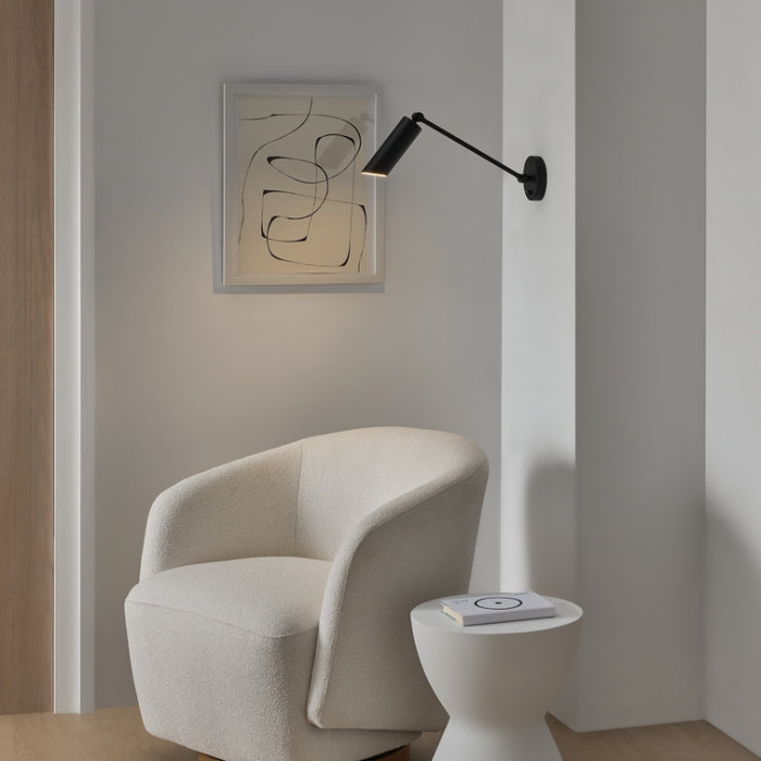 Visual Comfort DJW1121 Frasar 1-lt 11" Tall Medium Arm Wall Sconce