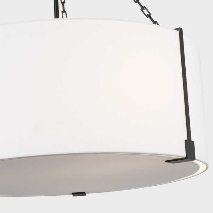Visual Comfort TFC1123 Bergen 3-lt 28" LED Large Hanging Pendant - Aged Iron