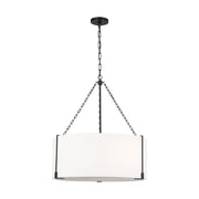 Visual Comfort TFC1123 Bergen 3-lt 28" LED Large Hanging Pendant - Aged Iron