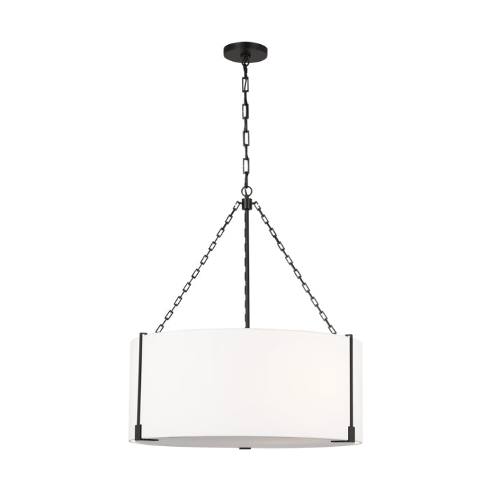 Visual Comfort TFC1123 Bergen 3-lt 28" LED Large Hanging Pendant - Aged Iron