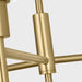 Visual Comfort TFC1143 Hartley 3-lt 24" Medium Chandelier - Burnished Brass
