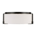 Visual Comfort TFF1002 Bergen 2-lt 14" Medium Flush Mount - Aged Iron