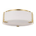 Visual Comfort TFF1002 Bergen 2-lt 14" Medium Flush Mount - Burnished Brass