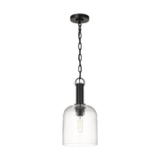 Visual Comfort TFP1021 Hartley 1-lt 8" LED Medium Pendant - Aged Iron