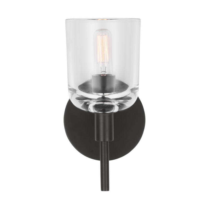 Visual Comfort TFV1001 Hartley 1-lt 9" Tall LED Small Wall Sconce - Aged Iron