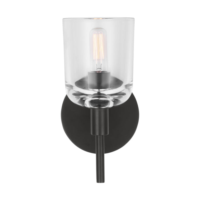 Visual Comfort TFV1001 Hartley 1-lt 9" Tall LED Small Wall Sconce - Aged Iron