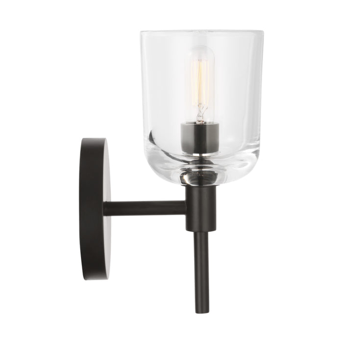 Visual Comfort TFV1001 Hartley 1-lt 9" Tall LED Small Wall Sconce - Aged Iron