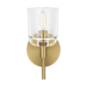 Visual Comfort TFV1001 Hartley 1-lt 9" Tall LED Small Wall Sconce - Burnished Brass