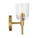 Visual Comfort TFV1001 Hartley 1-lt 9" Tall LED Small Wall Sconce - Burnished Brass