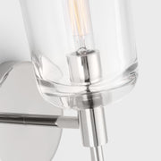 Visual Comfort TFV1001 Hartley 1-lt 9" Tall LED Small Wall Sconce - Polished Nickel