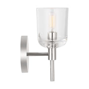 Visual Comfort TFV1001 Hartley 1-lt 9" Tall LED Small Wall Sconce - Polished Nickel