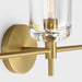 Visual Comfort TFV1003 Hartley 3-lt 24" LED Vanity Light - Burnished Brass