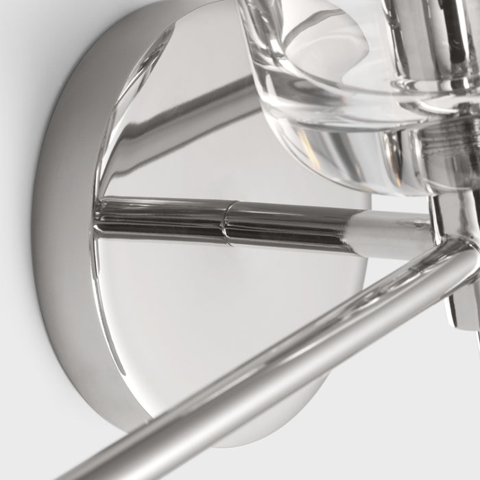 Visual Comfort TFV1003 Hartley 3-lt 24" LED Vanity Light - Polished Nickel