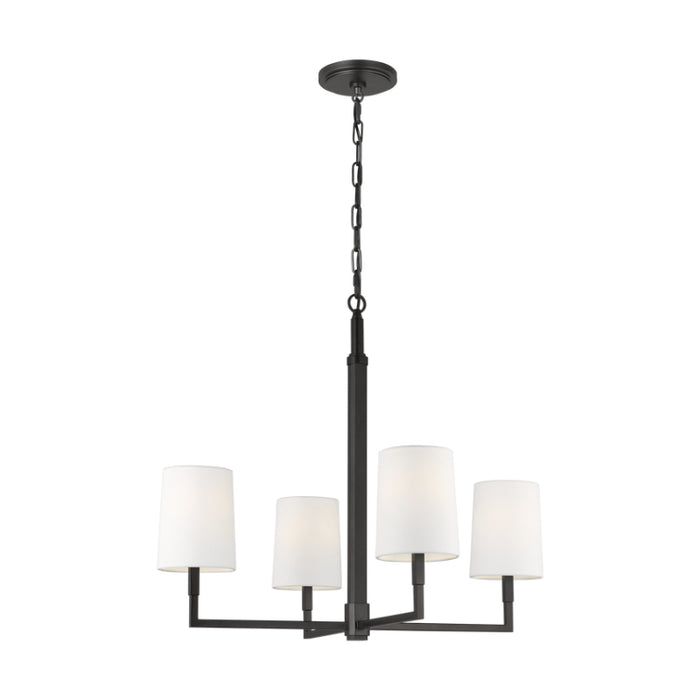 Visual Comfort TC1194 Danica 4-lt 27" LED MedIum Chandelier - Aged Iron