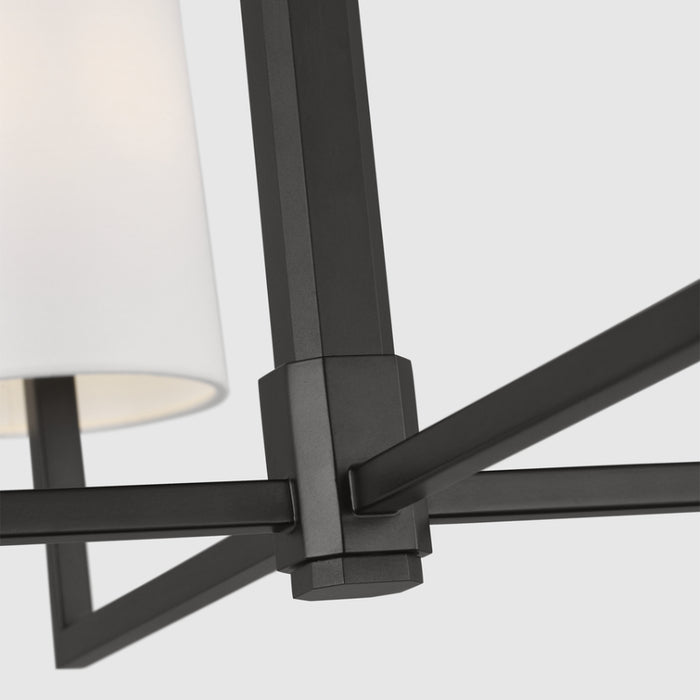 Visual Comfort TC1194 Danica 4-lt 27" LED MedIum Chandelier - Aged Iron