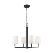 Visual Comfort TC1194 Danica 4-lt 27" LED MedIum Chandelier - Aged Iron