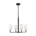 Visual Comfort TC1194 Danica 4-lt 27" LED MedIum Chandelier - Aged Iron