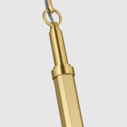 Visual Comfort TC1194 Danica 4-lt 27" LED MedIum Chandelier - Burnished Brass