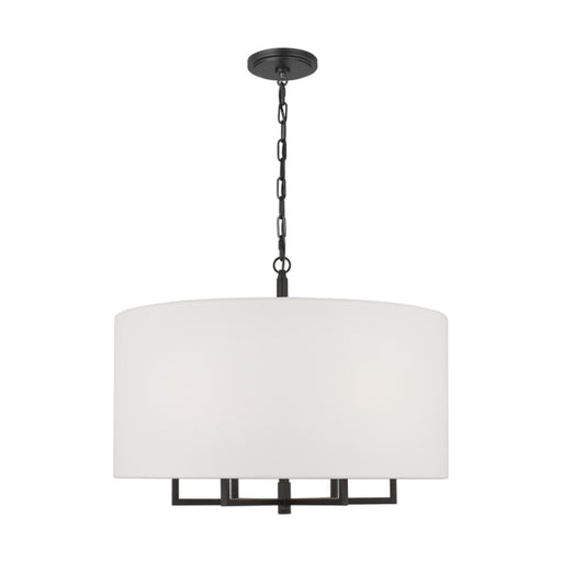 Visual Comfort TC1206 Danica 6-lt 25" LED Large Chandelier - Aged Iron