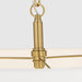 Visual Comfort TC1206 Danica 6-lt 25" LED Large Chandelier - Burnished Brass