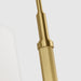 Visual Comfort TC1212 Danica 2-lt 50" LED Large Linear Chandelier - Burnished Brass