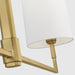 Visual Comfort TC1212 Danica 2-lt 50" LED Large Linear Chandelier - Burnished Brass