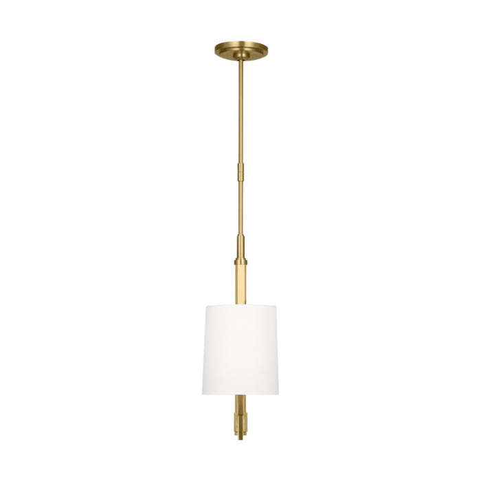 Visual Comfort TC1212 Danica 2-lt 50" LED Large Linear Chandelier - Burnished Brass