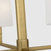 Visual Comfort TC1224 Danica 4-lt 36" LED Large Chandelier - Burnished Brass