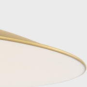 Visual Comfort TP1251 Dash 1-lt 24" LED Medium Pendant - Burnished Brass