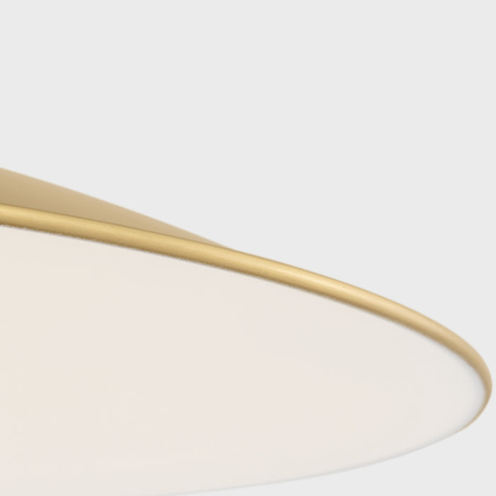 Visual Comfort TP1251 Dash 1-lt 24" LED Medium Pendant - Burnished Brass