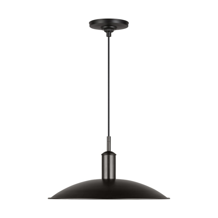 Visual Comfort TP1261 Dash 1-lt 18" LED Small Pendant - Aged Iron
