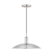 Visual Comfort TP1261 Dash 1-lt 18" LED Small Pendant - Polished Nickel