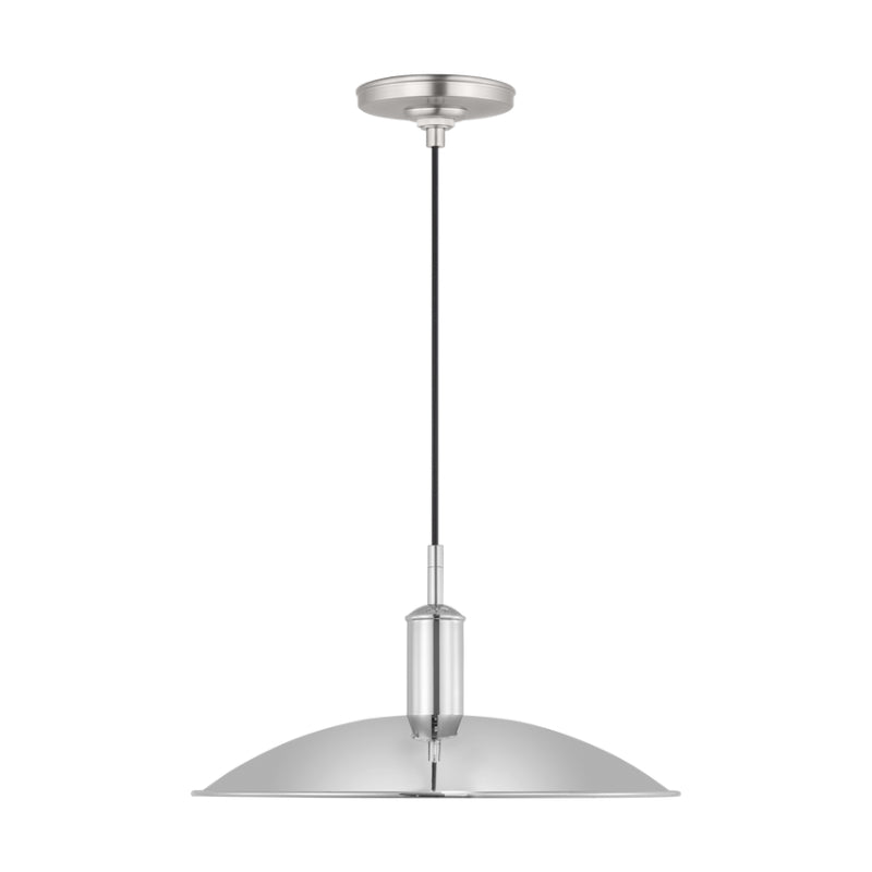 Visual Comfort TP1261 Dash 1-lt 18" LED Small Pendant - Polished Nickel