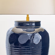 Visual Comfort TT1261 Selena 1-lt 28" Tall Table Lamp - Mixed Blue Brown